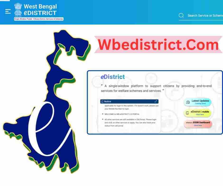 E District WB 2.0 Portal 2025: Registration, Certificate Download, AIN Status Check Guide 1 WB e-District 2.0